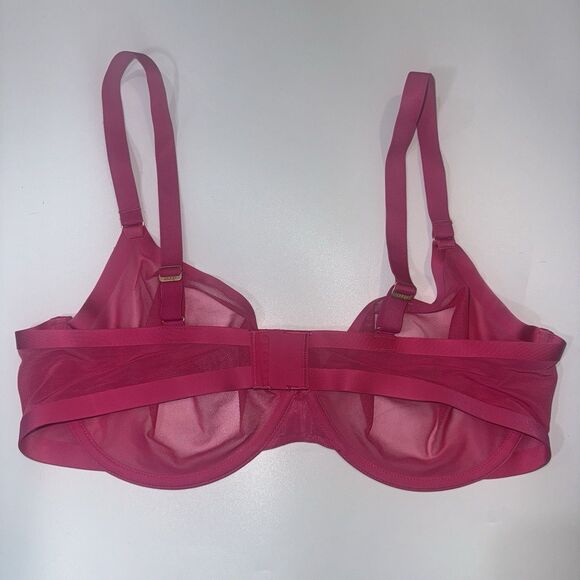 CUUP Sheer Pink Bra - Picture 3 of 10